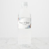 ウェディングパカラフルーティーエレガントの花 ペットボトルラベル (正面)