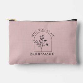ウェディングパーティーのお嬢さんへ メイクポーチ  -  最高の友達(または姉妹)に贈る アクセサリーポーチ
