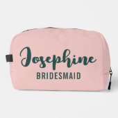ウェディングパーティーのお礼に最適なオリジナルコスメポーチ ドップキット (正面)