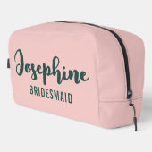 ウェディングパーティーのお礼に最適なオリジナルコスメポーチ ドップキット (右コーナー)