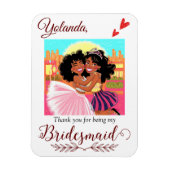 ウェディングパーティーのお願いマグネット 課金 マグネット (縦)