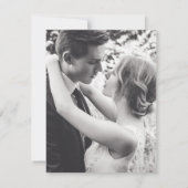 ウェディングパーティーのその後 セーブザデート (裏面)