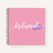 ウェディングパーティーのためのカリグラフィーゲストブックノート ノートブック (正面)