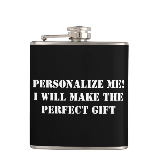 ウェディングパーティーのための特別な贈り物、父の日 フラスク (正面)