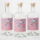 ウェディングパーティーイベント リキュールボトルラベル (ボトル)