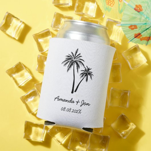 ウェディングパーティーウィピオンパームツリービーチガールズウィークエンド 缶クーラー (インサイチュ 夏)