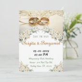 ウェディングパーティーカード。 シーズンカード (スタンド正面)