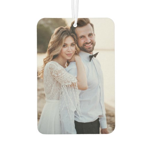 ウェディングパーティーゲストお土産プレゼント カーエアーフレッシュナー (裏面)