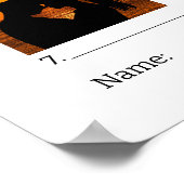 ウェディングパーティーゲーム彼らが推測していた写真 ポスター (角)