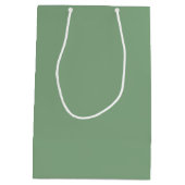 ウェディングパーティーテキサス州へようこカスタムそ。 ミディアムペーパーバッグ (裏面)