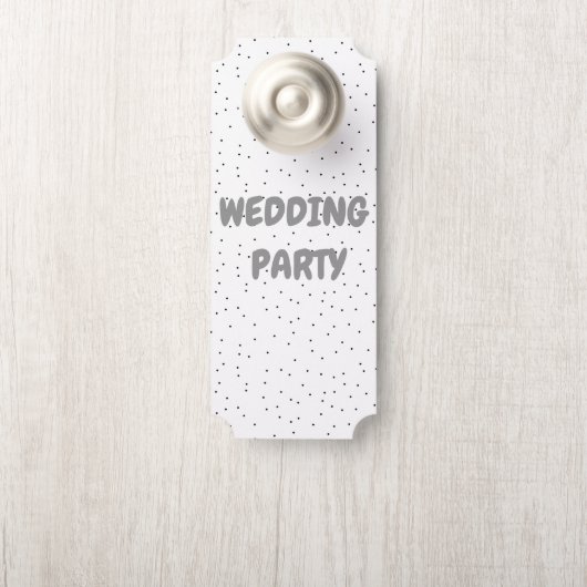 ウェディングパーティードアチケット ドアノブサイン (ノブ)