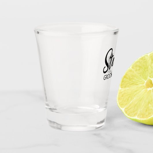 ウェディングパーティーパーソナライズされたショットグラスの贈り物 ショットグラス (左)