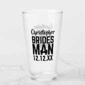 ウェディングパーティーブリデスマン・グラス・タンブラー タンブラーグラス (正面)