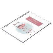 ウェディングパーティーブリーデスメイドギフトアイディア ノートブック (左側)