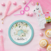 ウェディングパーティープレート - ブルーWC ペーパープレート (パーティー)