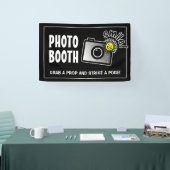 ウェディングパーティー用のカスタム写真ブースバナー看板 横断幕 (トレードショー)