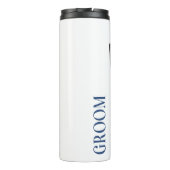 ウェディングパーティー グルーム タンブラー (裏面)