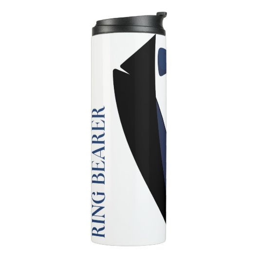 ウェディングパーティー リングボーイ タンブラー (回転左)