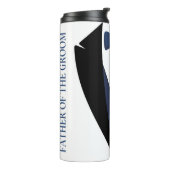 ウェディングパーティー 新郎の父 タンブラー (回転左)