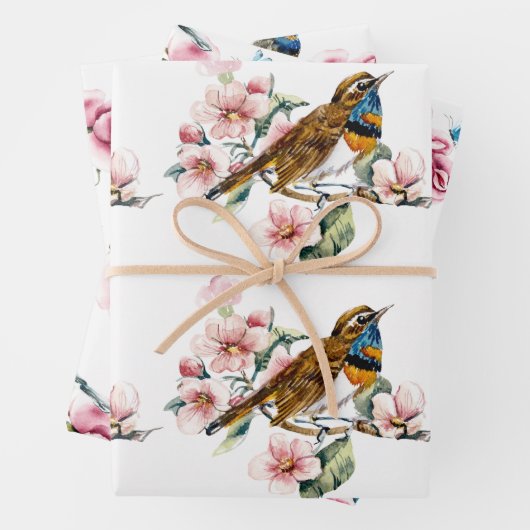 ウェディングパーティー 水彩 ラッピングペーパー シート (インサイチュ)