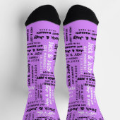 ウェディングパ結婚したーティダンスフロア持ち帰りプレゼント ソックス (上部)