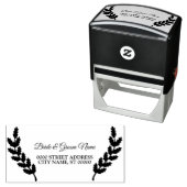 ウェディングパ離れーティエレガントアドレス セルフインキングスタンプ (インサイチュ)