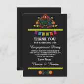 ウェディングフィエスタ メキシカンカード ありがとう サンキューカード (正面/裏面)