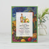 ウェディングフィエスタ レッツタコバウトリハーサルディナー 招待状 (スタンド正面)