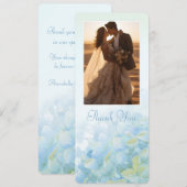 ウェディングフォト ハイドレンジア カード ありがとう (正面/裏面)