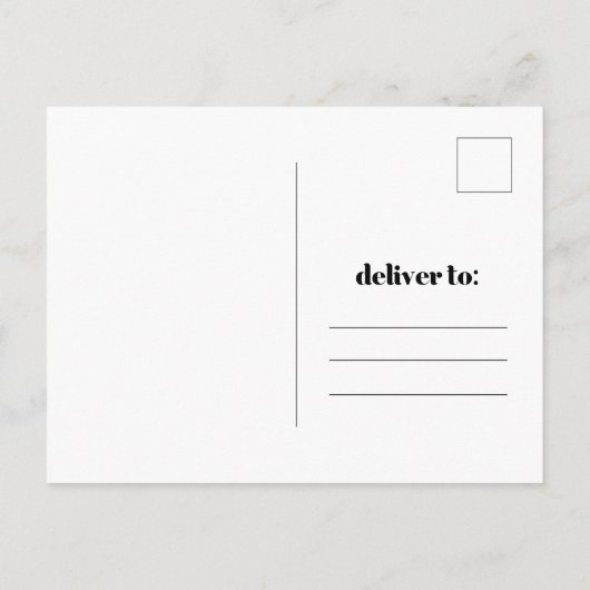 ウェディングフォト 保存 新しい日 延期のお知らせ 案内ポストカード (裏面)