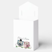 ウェディングフールズアート付きテントの好意ボックス フェイバーボックス (オープン)