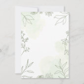 ウェディングプライズの感謝を伝えるカード カード (裏面)