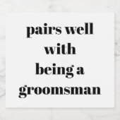 ウェディングプランナーからのお願い　あなたは私のウェディングプランナーになってくれますか？ ビールラベル (シングルラベル)