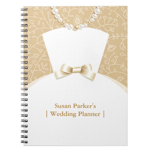 ウェディングプランナーのノート ノートブック (正面)