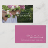 ウェディングプランナーの名刺 名刺 (正面/裏面)