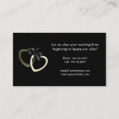 ウェディングプランナーの名刺 名刺 (裏面)