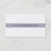 ウェディングプランナーの名刺 名刺 (裏面)