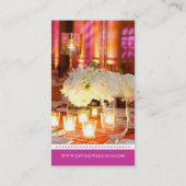 ウェディングプランナーの名刺 名刺 (裏面)