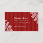 ウェディングプランナーの名刺 名刺 (裏面)