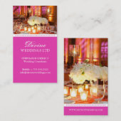 ウェディングプランナーの名刺 名刺 (正面/裏面)