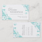 ウェディングプランナーの名刺 名刺 (正面/裏面)