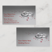 ウェディングプランナーの名刺 名刺 (正面/裏面)