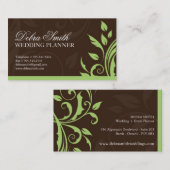 ウェディングプランナーの名刺 名刺 (正面/裏面)