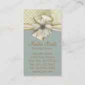 ウェディングプランナーの~の名刺 名刺 (裏面)