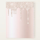 ウェディングプランナーシックガーリーグリッター名プランナー プランナー手帳 (裏面)