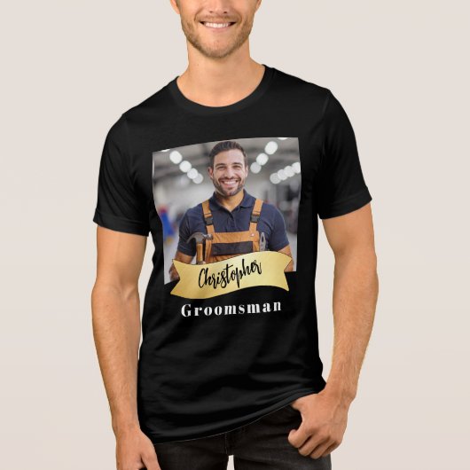 ウェディングプランナーシリーズ：イケメン補修屋 トライブレンドＴシャツ (正面)