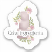 ウェディングプランナーブライダルシール シール (正面)