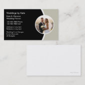 ウェディングプランナーモダン名刺 名刺 (正面/裏面)