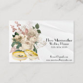 ウェディングプランナー写真家フロリストチャペル 名刺 (正面)