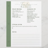 ウェディングプランナー前の夜 – 2週間後ページ (正面)